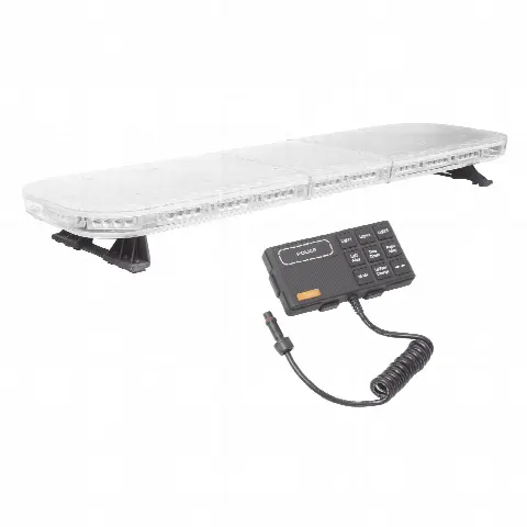 Barra de Luces LED / 47" (119.4 cm) / 88 LED Hyperlux / Rojo/Azul/Ámbar / Control de Tráfico / IP65 / 10-14.8V DC
