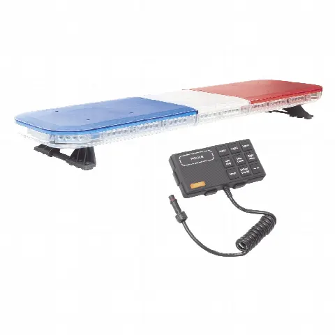 Barra de Luces LED / 47" / 88 LEDs Hyperlux / Rojo/Azul / Control de Tráfico / IP65 / 12A Máx