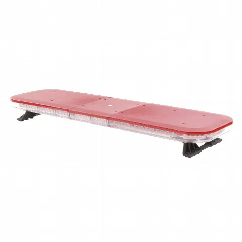 Barra de Luces LED / 47" (118 cm) / 88 LEDs Hyperlux / Color Rojo / 45 Patrones de Destello / Bajo Perfil / Vehículos de Emergencia