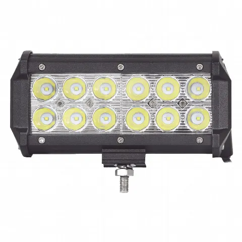 Barra de Luz LED / 12 LED / 1500 Lúmenes / 18 W / 10-30 Vcc / IP67 / 6.5 Pulgadas