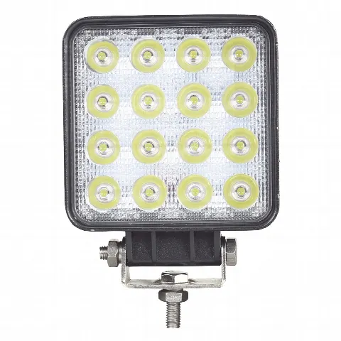 Luz de trabajo LED / 48 W / 4000 lm / 10-30 Vcc / IP67 / 16 LED / 5 patrones de destello / 4.3 pulgadas
