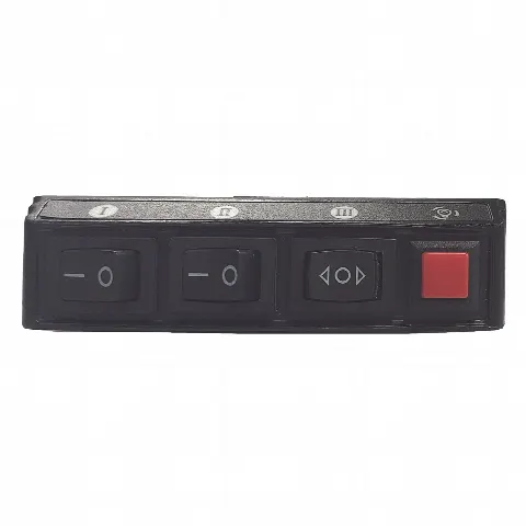 Switch de Control de Patrones de Destello / 5 Interruptores / 12 VCC / 15 A / 104 mm x 55 mm x 33 mm / 4.1 x 2.2 x 1.3 pulgadas