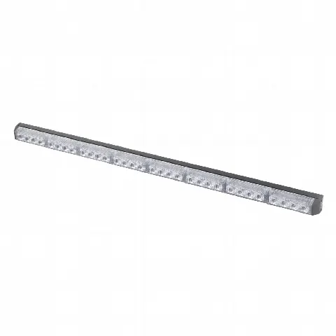 Barra de Luz de Advertencia / 8 Módulos / LED Gen III Alta Potencia / Rojo/Azul / 75 cm (29.5 in) / 10-16 VCC / 3 A Máx.
