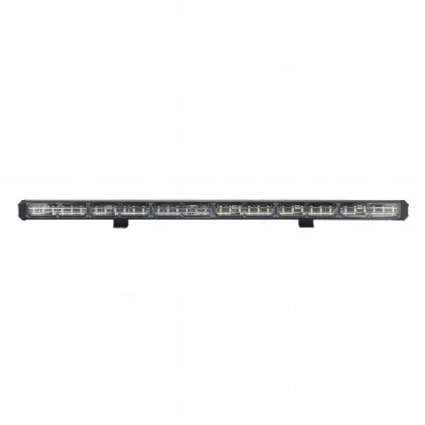 Barra de Advertencia LED / 6 Módulos / 30 Pulgadas (762 mm) / 24 LED Gen III / 18 Patrones de Destello / 10-30 VCC / Ámbar/Claro
