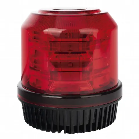 Burbuja de señalización / 12 LEDs rojos / 10-30 VDC / IP66 / 115x126 mm / 24W / Montaje fijo / Rojo