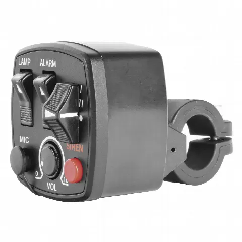 Controlador para Motocicleta / Luces y Sirena / Interruptor 4 Posiciones / IP66 / 10 A