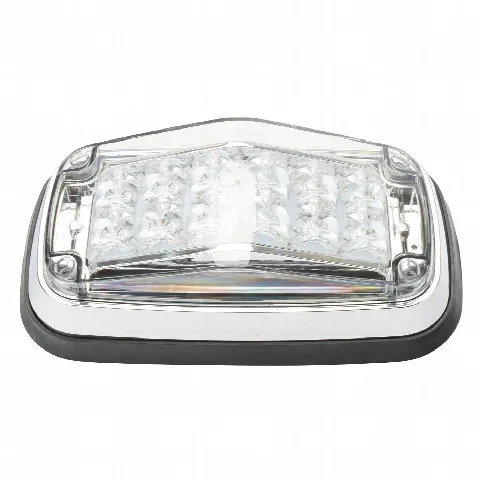 Luz de Advertencia LED / 6 LEDs Ultra Brillantes / 11 Patrones de Destello / IP67 / 12-30 VCC / Certificación SAE y ECE