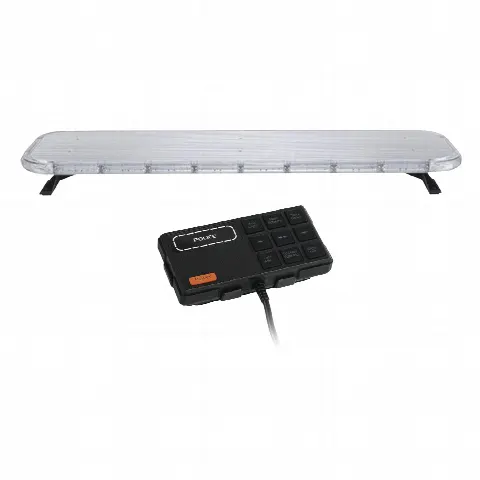 Barra de Luces LED / 46 Pulgadas / Rojo/Azul / 132 LEDs 3 W / 45 Patrones / SAE Clase I / -40 a 70 °C