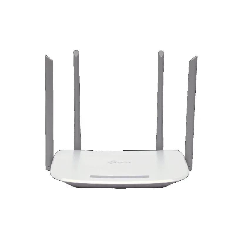 Router Inalámbrico ISP doble banda AC, 2.4 GHz y 5 GHz Hasta 1167 Mbps, 4 antenas externas omnidireccional, 3 Puertos LAN 10/100/1000 Mbps, 1 Puerto WAN 10/100/1000 Mbps