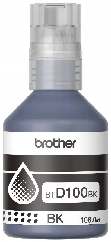 Tinta BROTHER BTD100BK