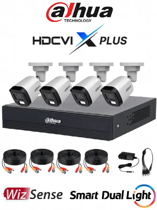 Kits de Videovigilancia Dahua Technology KITXVR1B04-I/T/4-B1A21N