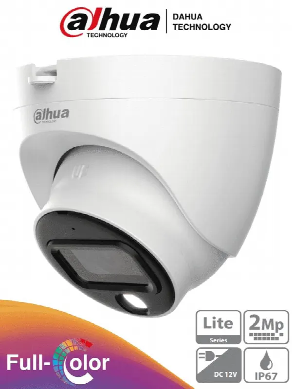 Cámara Domo Análoga Dahua Technology DH-HAC-HDW1209TLQN-A-LED-0280B-S3