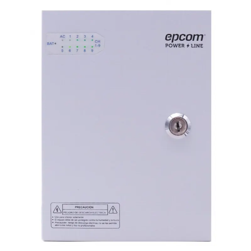 Fuente de Alimentación Profesional / 9 Canales / 16 A Total / 1.8 A por Canal / Voltaje Ajustable 11-15 VCC / 200 W / Operación -20°C a 70°C