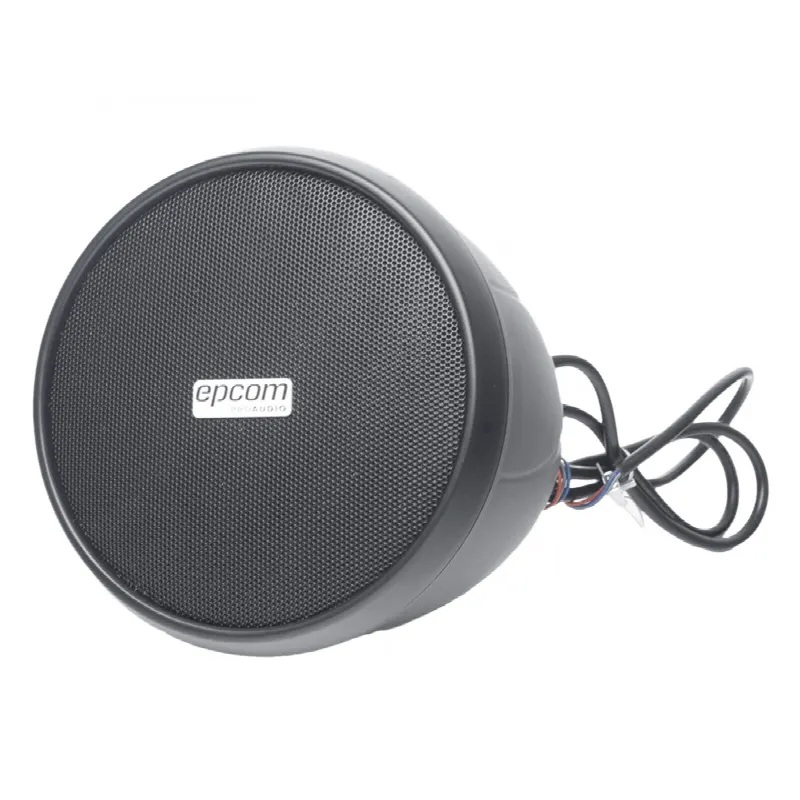 Altavoz Colgante / 5 Pulgadas / Potencia Ajustable 10-20W / Transformador 70V/100V / Respuesta 130-18KHz / Sensibilidad 90dB / Color Negro