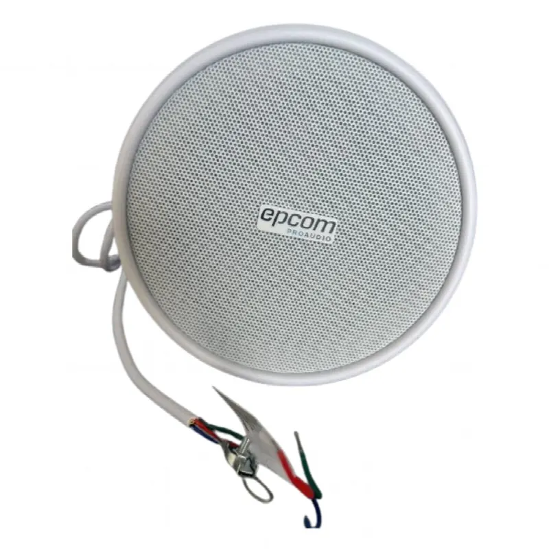Altavoz Colgante / 5 Pulgadas / 70V/100V / 10-20W / Respuesta 130-18KHz / 90dB / Blanco