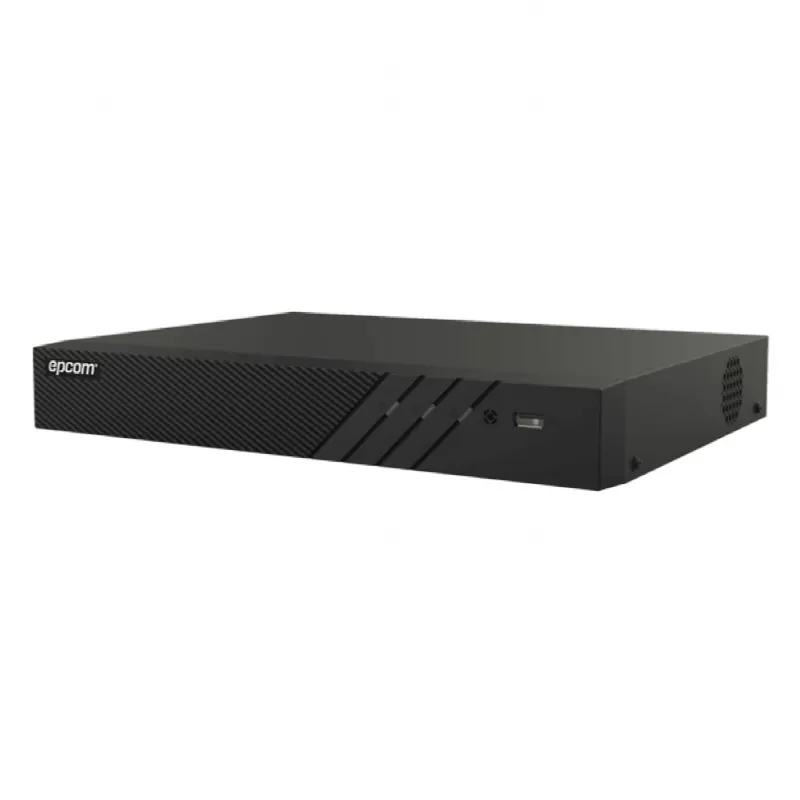 DVR Pentahíbrido / 12 Canales / 8 TURBOHD + 4 IP / 5 Megapixel Lite / Audio Bidireccional por Coaxitron / AcuSense / H.265+ / 1 Bahía HDD 10 TB / Salida HDMI y VGA Full HD