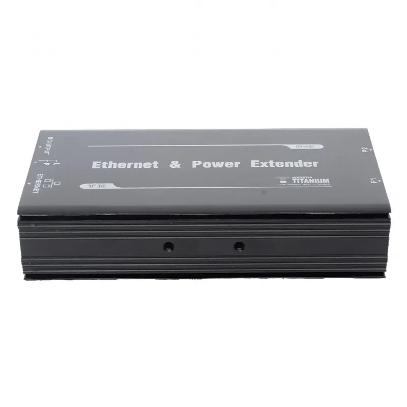 Extensor PoE / Alcance 600 m (1968.5 ft) / 1 Puerto / 100 Mbps Bidireccional / 60 W / Cascada hasta 4 Nodos / Cat 5e/6