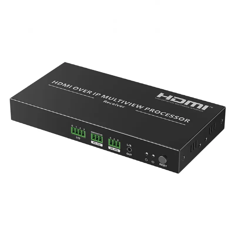 Receptor Multivisor HDMI / 4K 60 Hz / IP Matrix / Latencia 70-180 ms / PoE / IR Bidireccional / RS-232/485