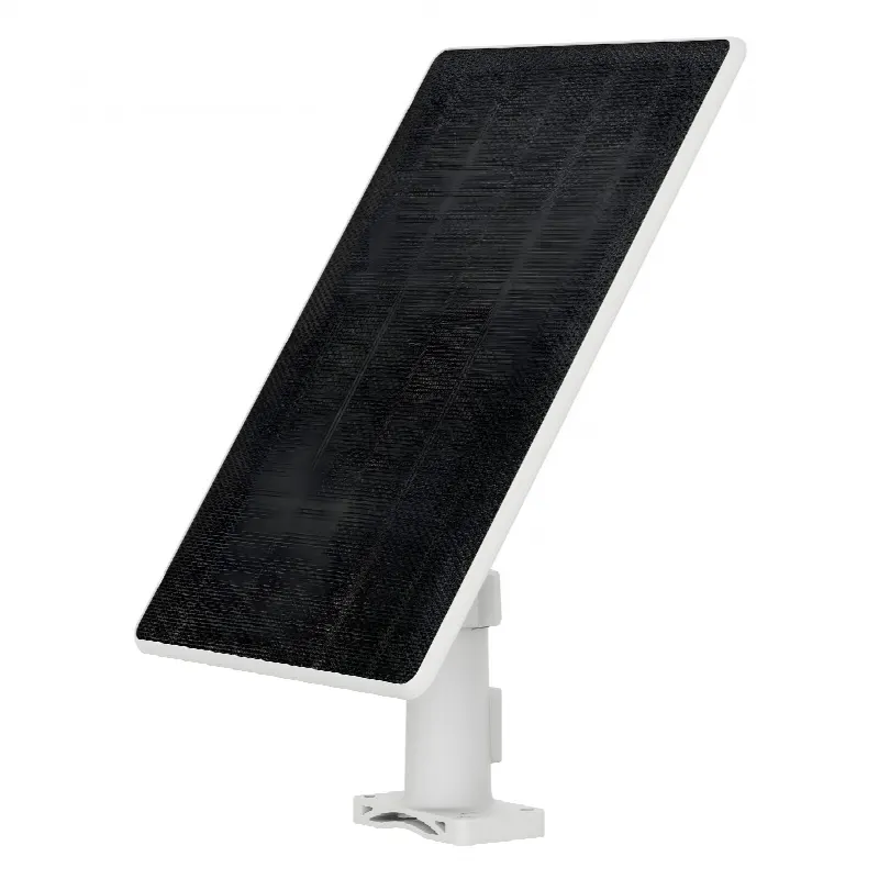 Panel Solar para Cámaras de Batería / 8W / Interfaz Tipo-C / Cable 3 m (9.8 ft) / IP65 / -20℃ a 60℃ (-4°F a 140°F)
