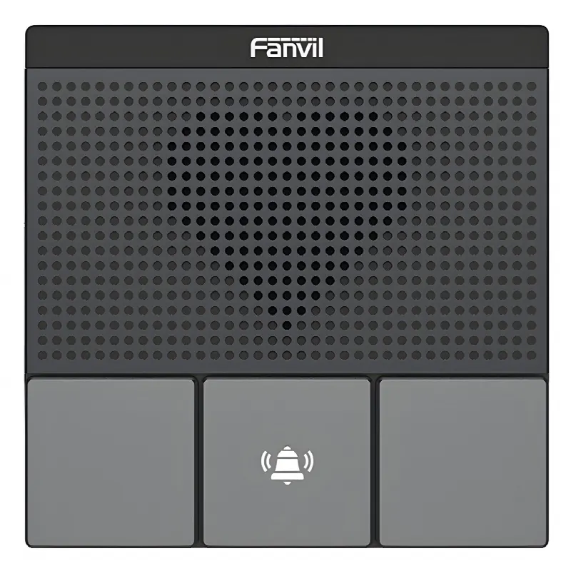 Mini Intercomunicador SIP / 2 Líneas / 3 Botones Programables / IP54 / Wi-Fi Dual Band / Montaje Pared