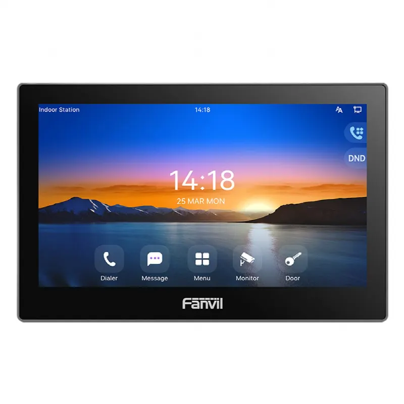 Monitor IP/SIP para Interior / Pantalla Táctil 7 Pulgadas / Video HD 1080p H.264 / Wi-Fi y Ethernet 10/100 Mbps / Control de Acceso Remoto