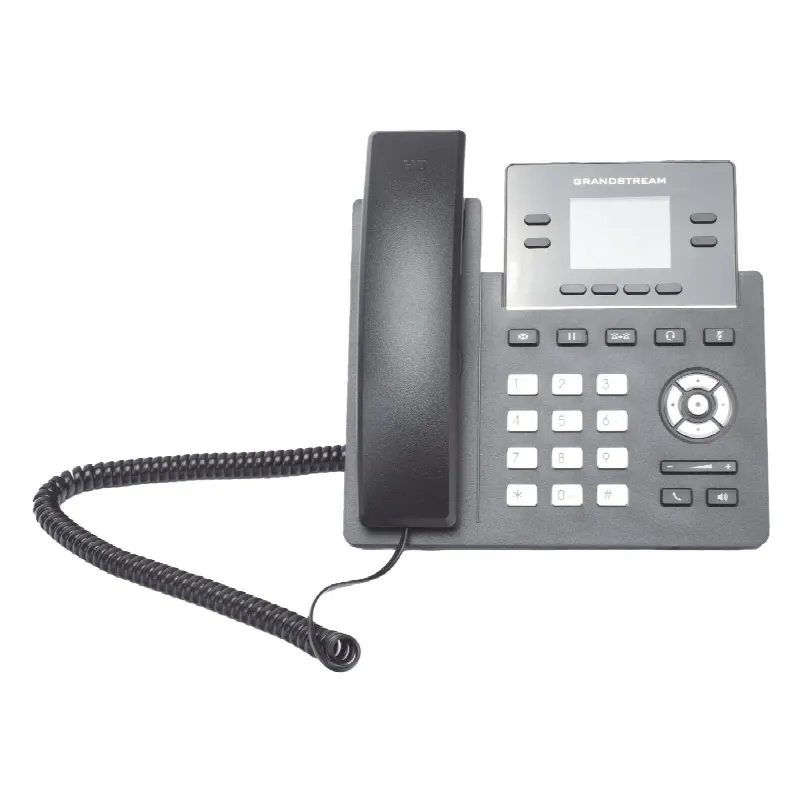 Teléfono IP / 4 Líneas SIP / 2 Cuentas / Gigabit PoE / Pantalla 2.4" Color / Audio HD Opus / 16 Teclas BLF