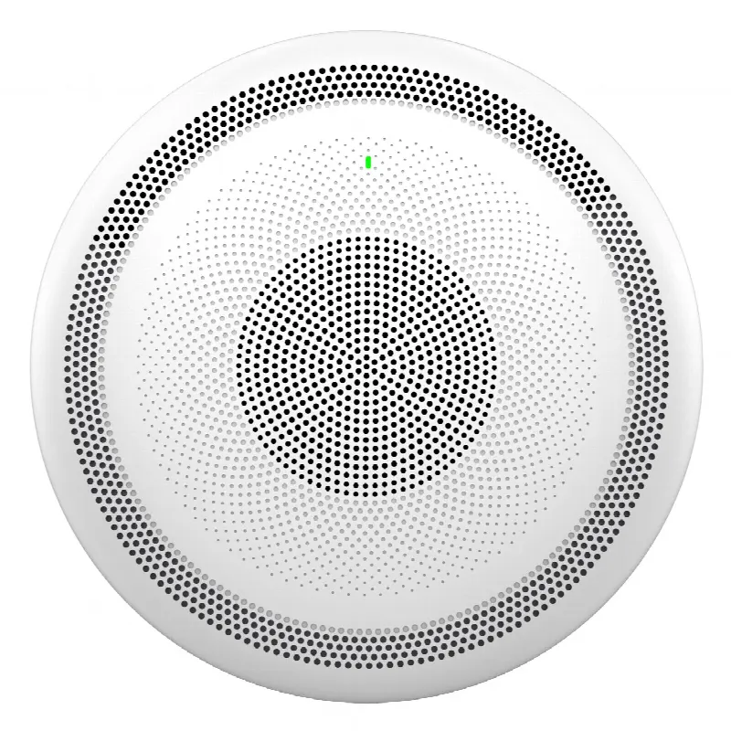Altavoz SIP Intercomunicador / 15W HD / 3 Micrófonos Direccionales MMAD / Alcance 4.2 m (13.8 ft) / Wi-Fi Dual Band / Bluetooth / Superficie Lavable