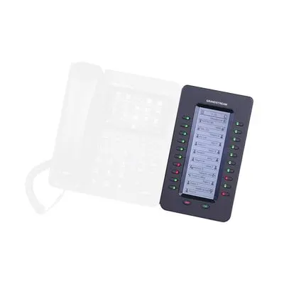 Módulo de Expansión de Teclas / 20 Teclas de Dos Colores / LCD Retroiluminada / Hasta 160 Extensiones / 4 Módulos en Cascada