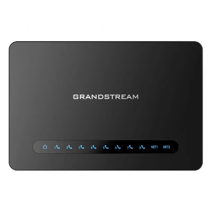 Gateway VoIP / 8 Puertos FXS / Router NAT Gigabit / 2 Perfiles SIP / Cifrado AES / Fax T.38 / Calidad de Voz HD