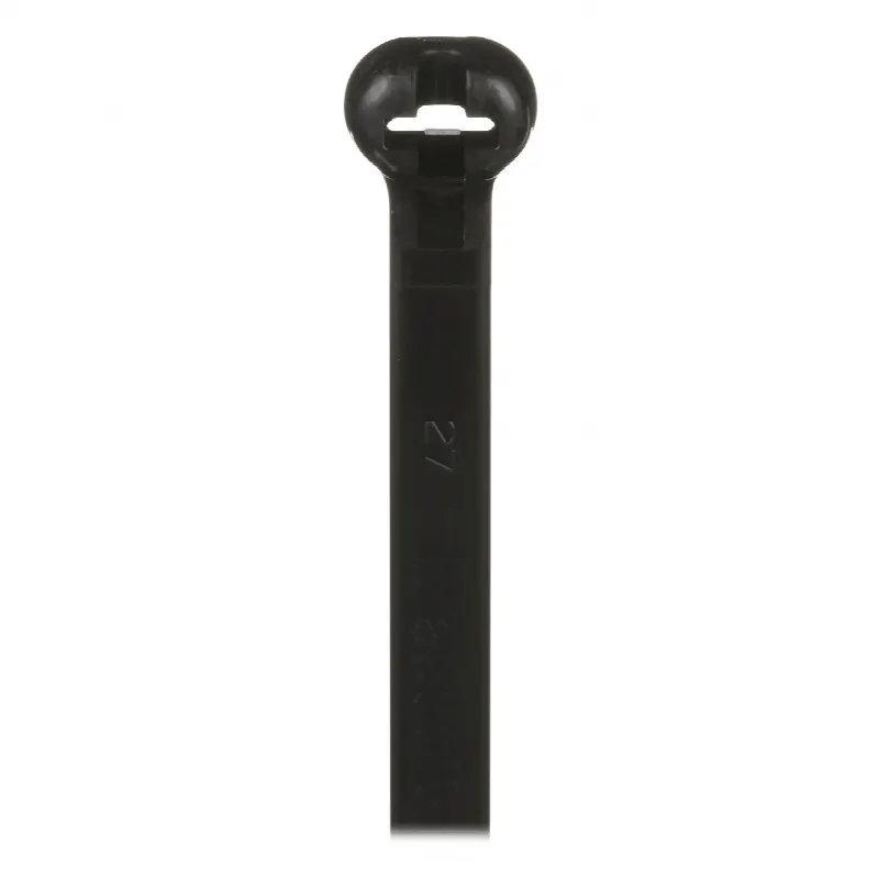 Cincho Dome-Top Nylon 6.6, 378mm largo x 7mm ancho, Color Negro. Paquete de 250 piezas