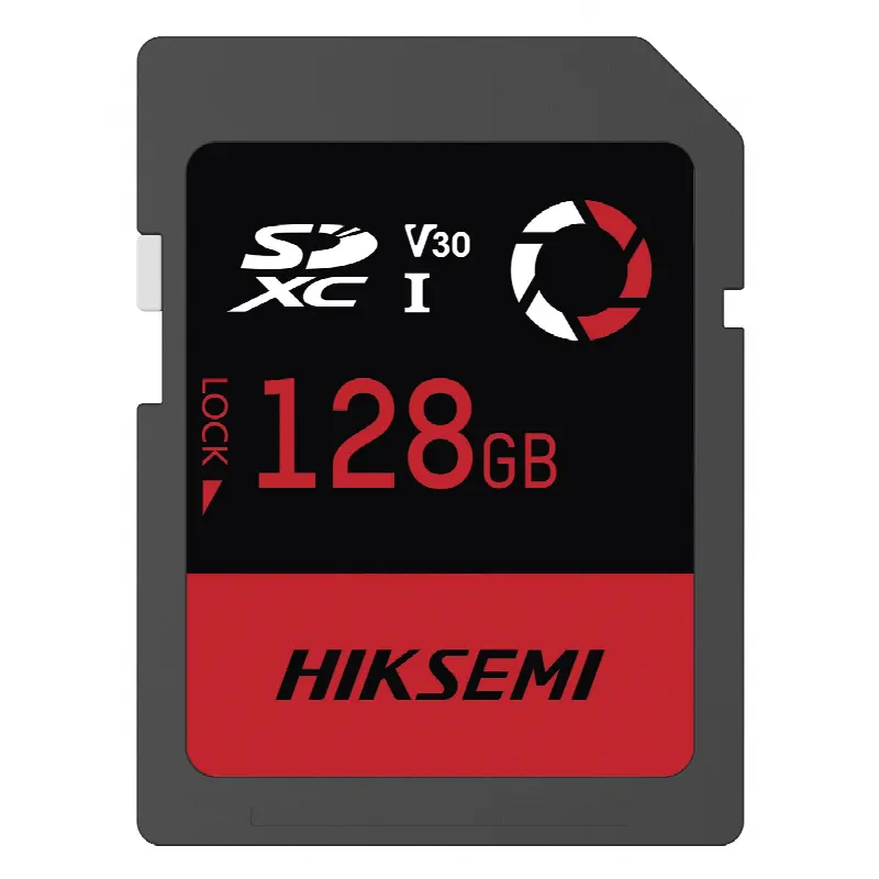 Memoria SD / 128 GB / Lectura 180 MB/s / Escritura 150 MB/s / V30 U3 Clase 10 / -25°C a 80°C / Anti-impactos