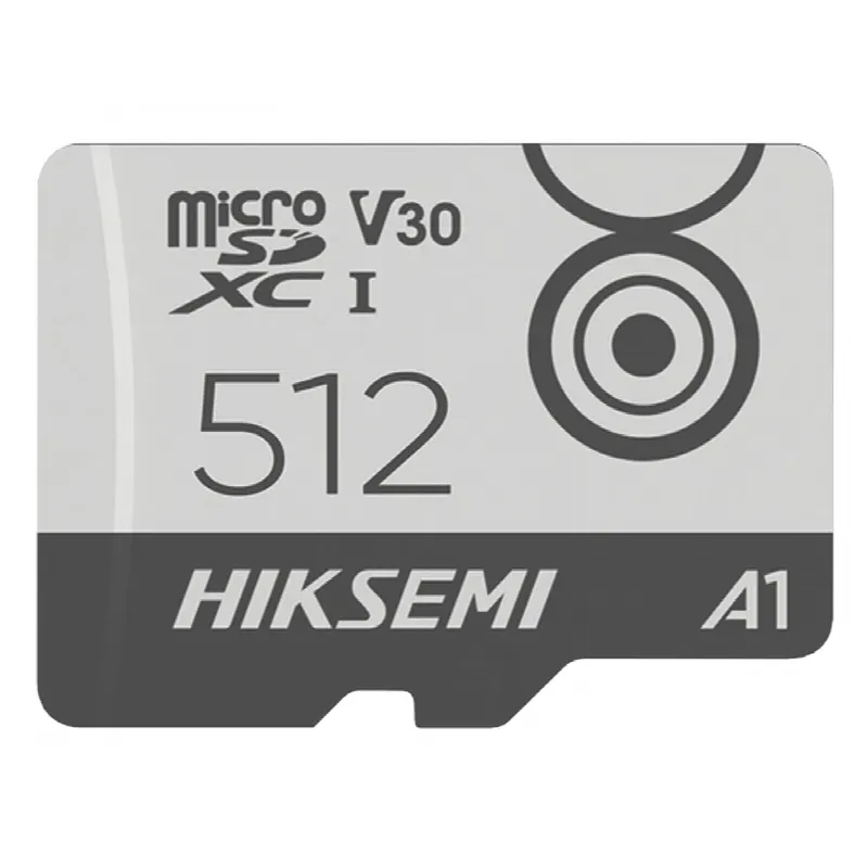Tarjeta MicroSD / 512 GB / 100 MB/s Lectura / 85 MB/s Escritura / Clase 10 U3 V30 / TLC NAND / Videovigilancia Móvil 24/7 / -25°C a 85°C