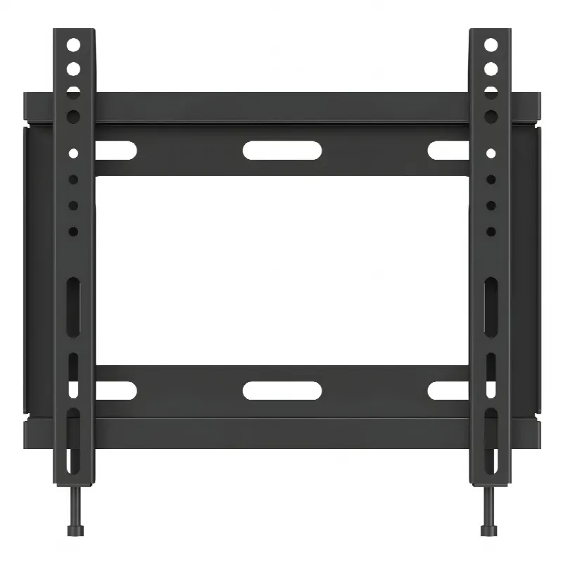 Soporte de Pared para Monitor / 19" a 40" / Carga 30 kg (66 lb) / VESA 200x200 mm / Acero SPCC / 250x220x25 mm (9.84"x8.66"x0.98")