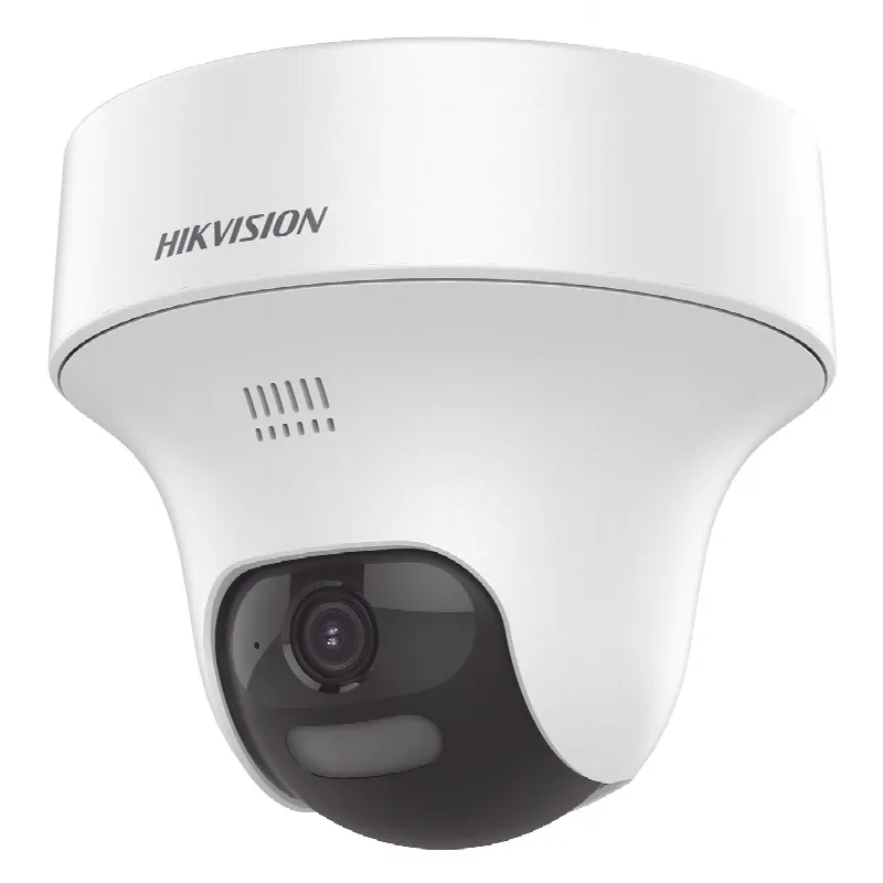 Cámara Domo Turret Turbo HD / 2 Megapixel / Dual Light 25 m (82 ft) IR + 20 m (65.6 ft) Luz Blanca / Audio Bidireccional / Interior
