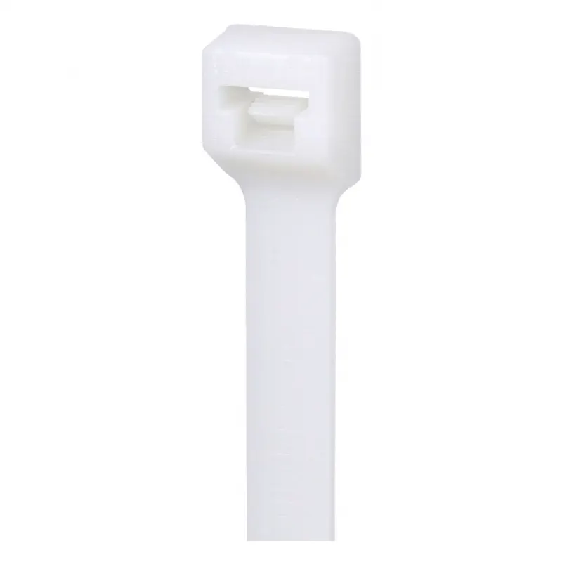Cincho de Bloqueo de Nylon 6.6, Color Natural, 142 mm largo x 2.5mm ancho, sección transversal en miniatura, 1000 piezas