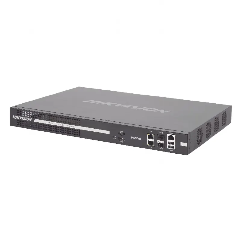 Decodificador de Vídeo IP / 8 Salidas HDMI 4K UHD / 128 Canales Simultáneos / Videowall 25 Cámaras por Pantalla / Dual Ethernet Gigabit / Fibra Óptica