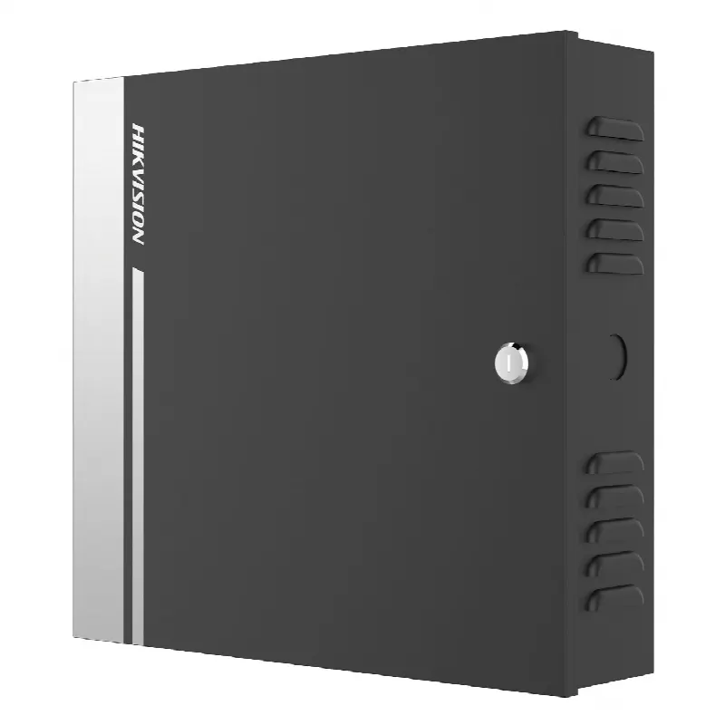 Controlador de Acceso / 2 Puertas / 4 Lectores Wiegand / 10,000 Tarjetas / 50,000 Eventos / TCP/IP / Gabinete Metálico / Fuente 12VCC 8A