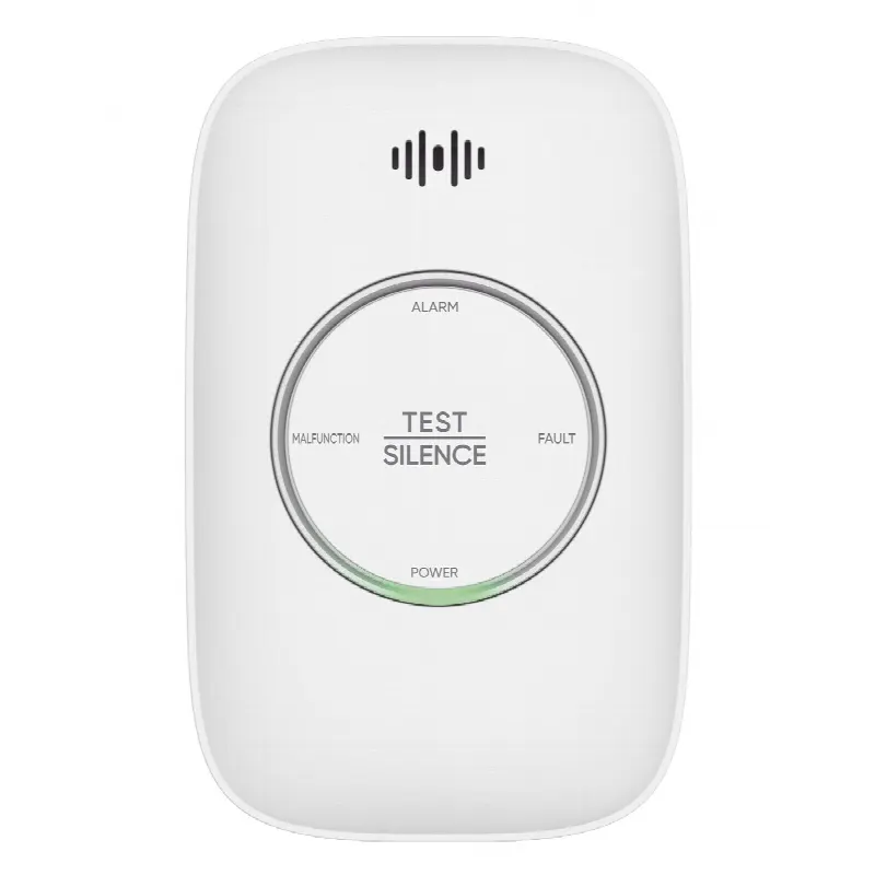 Detector de Gas LP / Propano C3H8 / Rango 0-25% LEL / Umbral 10% LEL / Alarma 70-115 dB a 1 m / Salida para Válvula y Ventilador / IP30