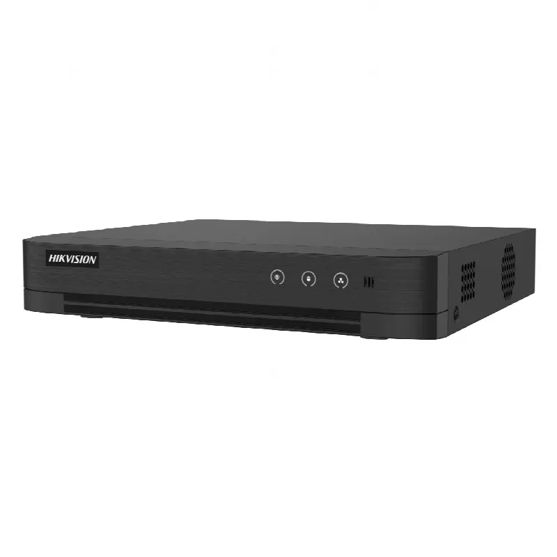 DVR Híbrido / 16 Canales TURBOHD + 8 Canales IP / 3K Lite 2560x1440 / Audio Bidireccional por Coaxitron / AcuSense / H.265+ / 1 Bahía HDD hasta 10 TB / Salida Full HD
