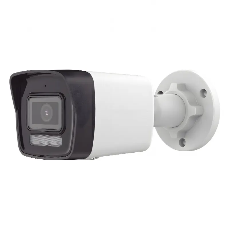 Cámara Bala IP / 4 Megapixel / Lente 2.8 mm / Dual Light 30 m (98.4 ft) / Micrófono Integrado / AcuSense Lite / IP67 / PoE / Exterior