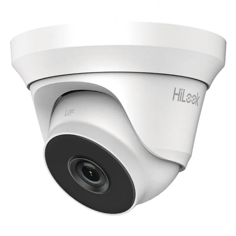 Cámara Turret TURBOHD / 2 Megapixel 1080p / Gran Angular 103° / IR EXIR 40 m (131.2 ft) / 4 Tecnologías / Audio Coaxitron / IP66 / Metal / Exterior