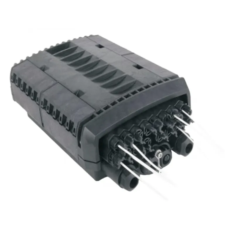 Caja de Distribución de Fibra Óptica / 16 Puertos SC/APC / IP68 / IK10 / Splitter 1x16 Incluido / Instalación Aérea, Poste o Pared