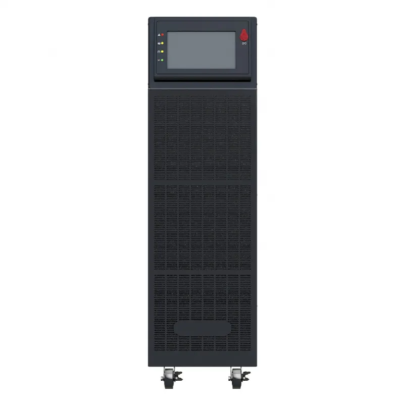 UPS Online de Doble Conversión / 15000 VA / 10000 W / Entrada Trifásica 200-240 Vac / Salida Trifásica 200-240 Vac / Onda Senoidal Pura / Torre o Rack 6 UR