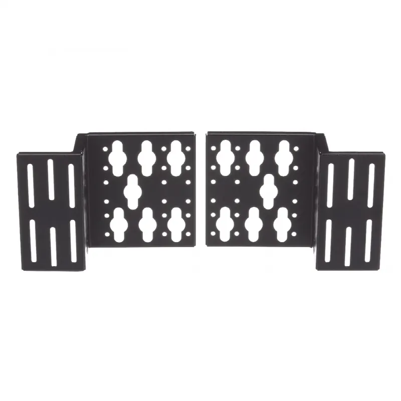 Kit de Soportes para PDU Vertical / Racks 4 Postes / Acero Resistente / Altura 152 mm (6 in) / Profundidad 216 mm (8.5 in) / Color Negro / RoHS