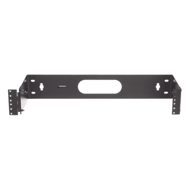 Rack Abierto de Pared / 2 UR / 19 in / Profundidad 159 mm (6.3 in) / Bisagra / Perfil Bajo / Negro