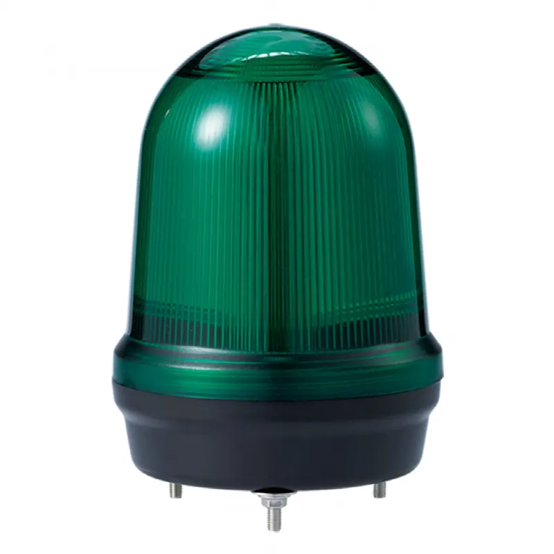Señalizador LED Industrial / 4 Modos de Luz / 110-220 VCA / Verde / IP65 / -30°C a +50°C