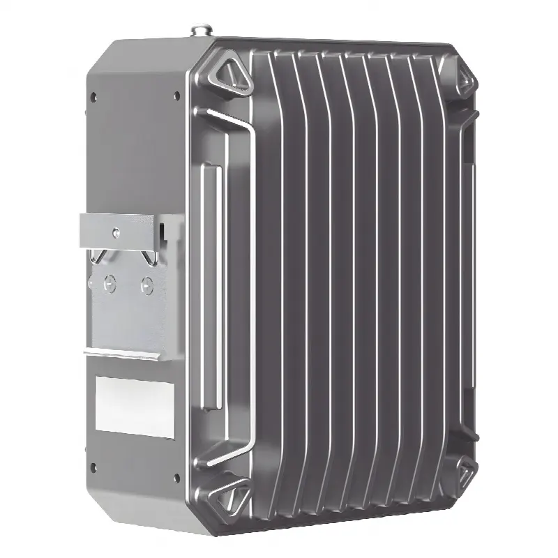 Switch Industrial PoE / 4 Puertos Gigabit 802.3af/at / 2 Puertos SFP / Administrable Cloud / Grado Industrial / Protección contra Descargas