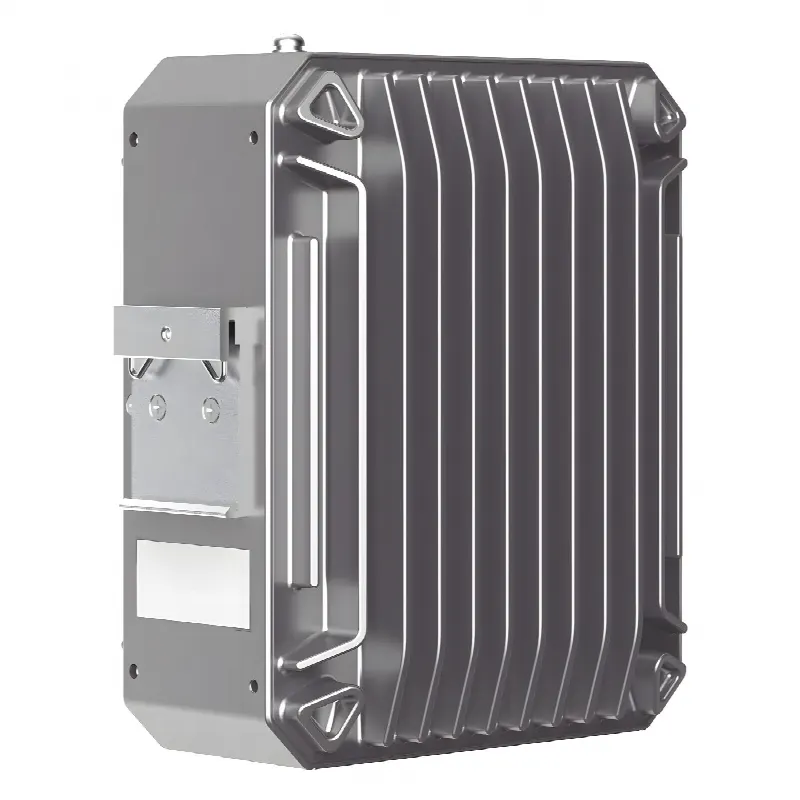 Switch Industrial PoE / 8 Puertos Gigabit 802.3af/at / 4 Puertos SFP / Administrable Cloud / -40°C a 75°C / Doble Fuente AC/DC