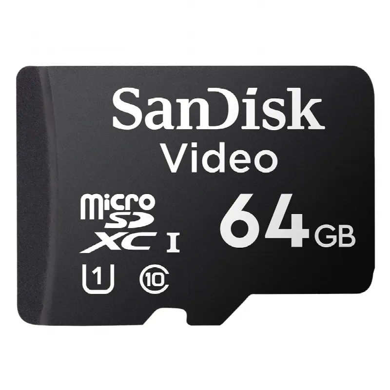 Memoria microSD / 64GB / Alta Resistencia / Videovigilancia / Clase 10 / -25°C a 85°C / 32 TBW