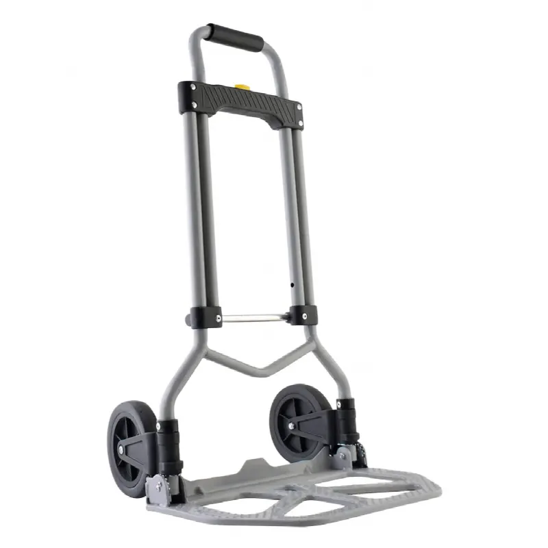 Diablo Plegable / Capacidad 60 kg / Base Acero Antiderrapante / Jaladera Hule Espuma / Llanta Hule Duradera / Despliegue Rápido